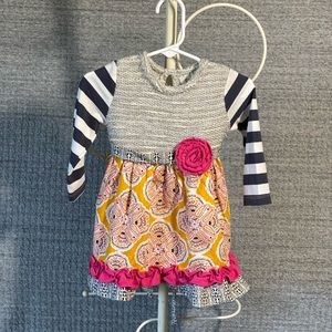 Rare, Too! Girls Dress 12-18M